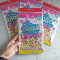 Alternative view of BLOCK PARA COLOREAR C/ STICKERS -  BARBIE