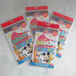 BLOCK PARA COLOREAR C/ STICKERS -  MICKEY