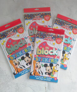 BLOCK PARA COLOREAR C/ STICKERS -  MICKEY