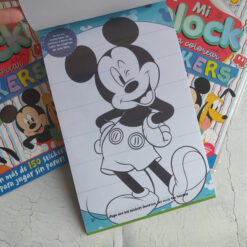 Alternative view of BLOCK PARA COLOREAR C/ STICKERS -  MICKEY