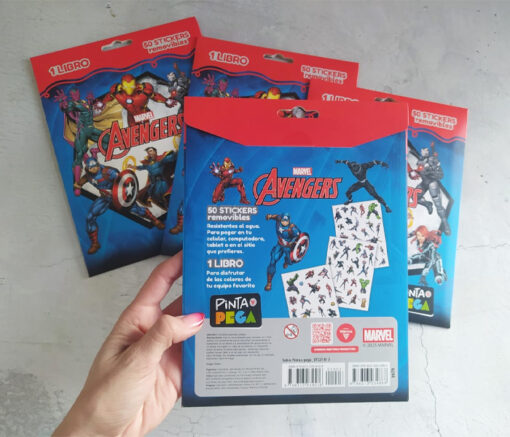 SOBRE PINTA Y PEGA -  AVENGERS - Imagen 2