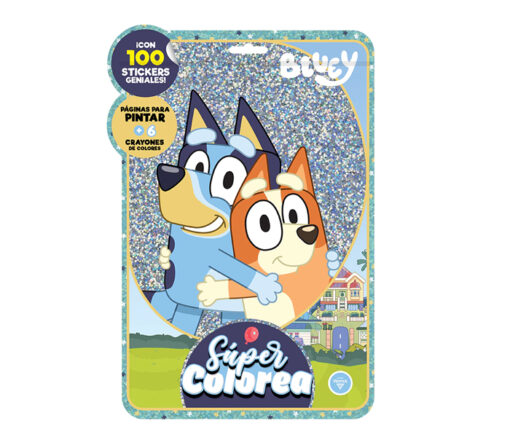 PACK SUPER COLOREA - BLUEY