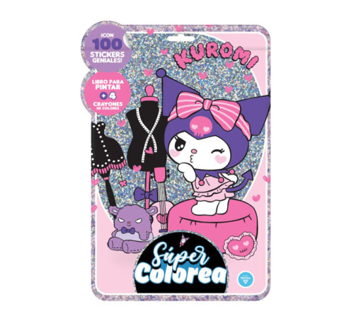 PACK SUPER COLOREA - KUROMI