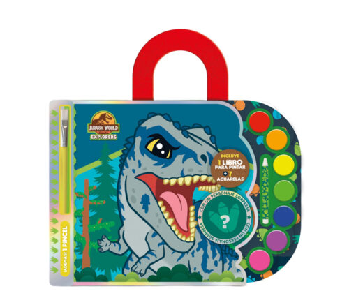 BLISTER ACUARELAS - JURASIC WORLD