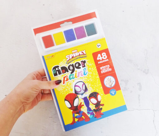 BLISTER FINGER PAINT - SPIDEY