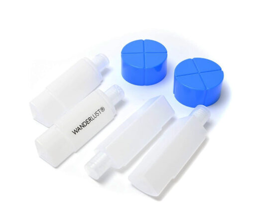 SET ENVASES DE VIAJE X 4  - WANDERLUST - Imagen 2