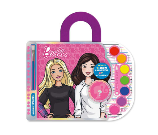BLISTER ACUARELAS - BARBIE