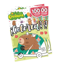 LIBRO COLOREA - CAPYBARA