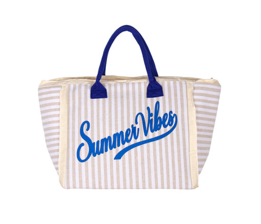 BOLSO CANVAS RAYADO - LA CHAPELLE