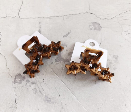 BROCHE PLÁSTICO ESTRELLAS - Imagen 2