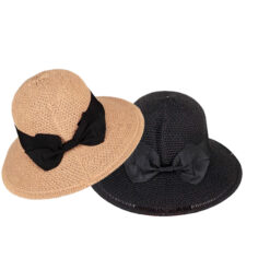 SOMBRERO RAFIA C/ MOÑO - LA CHAPELLE