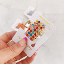 Alternative view of BROCHE METÁLICO CON STRASS