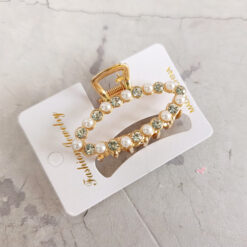 BROCHE STRASS DORADO