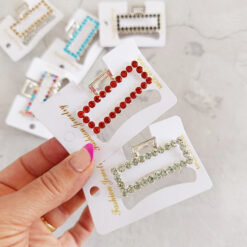 BROCHE METÁLICO CON STRASS
