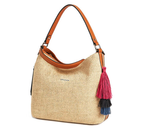 CARTERA SIMIL RAFIA - SQUASH