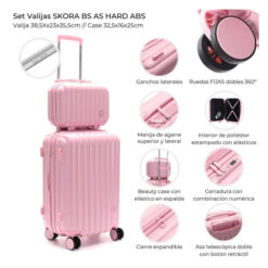 Alternative view of SET X2 VALIJA + BEUTY - SKORA