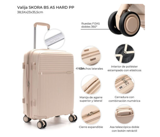 VALIJA CARRY ON 20" - SKORA - Imagen 2