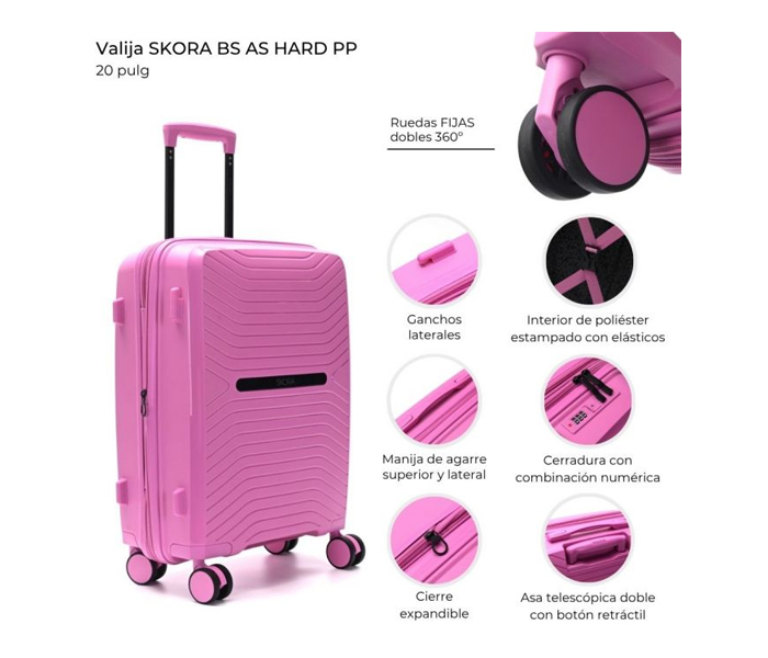 VALIJA CARRY ON 20" - SKORA - Imagen 2