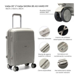 Alternative view of VALIJA CARRY ON 20" - SKORA