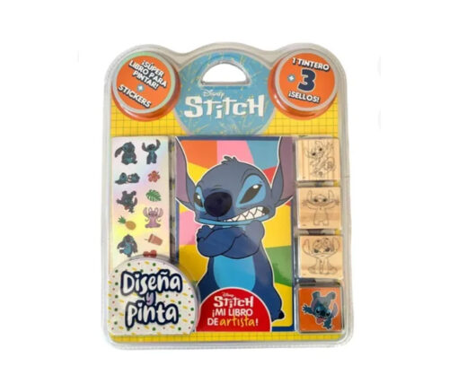 BLISTER DISEÑA Y PINTA - STICH