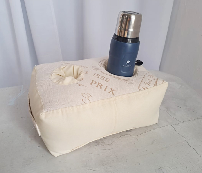 ALMOHADON MATERO BLANCO - Imagen 2