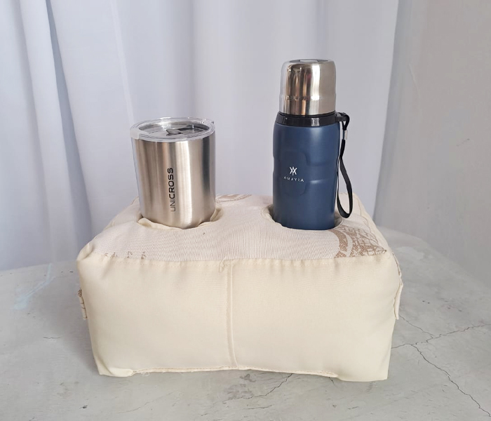 ALMOHADON MATERO BLANCO