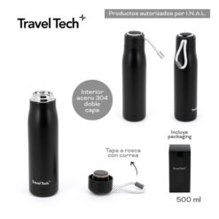 BOTELLA TÉRMICA - TRAVEL TECH