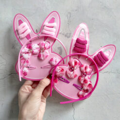 SET INFANTIL CONEJO - COLITAS + VINCHA + TICTAC