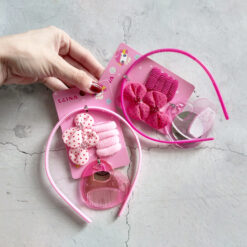 SET INFANTIL - COLITAS + VINCHA + PEINE