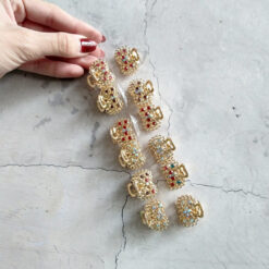 MINI HEBILLA METAL - BLISTER X12