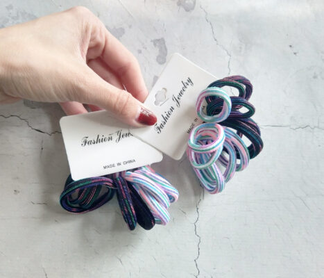 SET COLITAS MULTICOLOR- SET X12