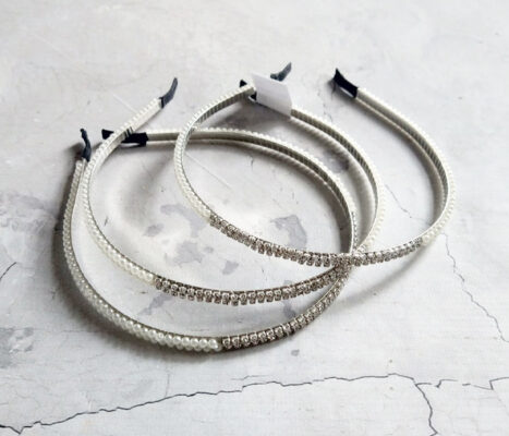 VINCHA PERLA C/ STRASS