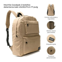 Alternative view of MOCHILA 17" -  GOODPACK