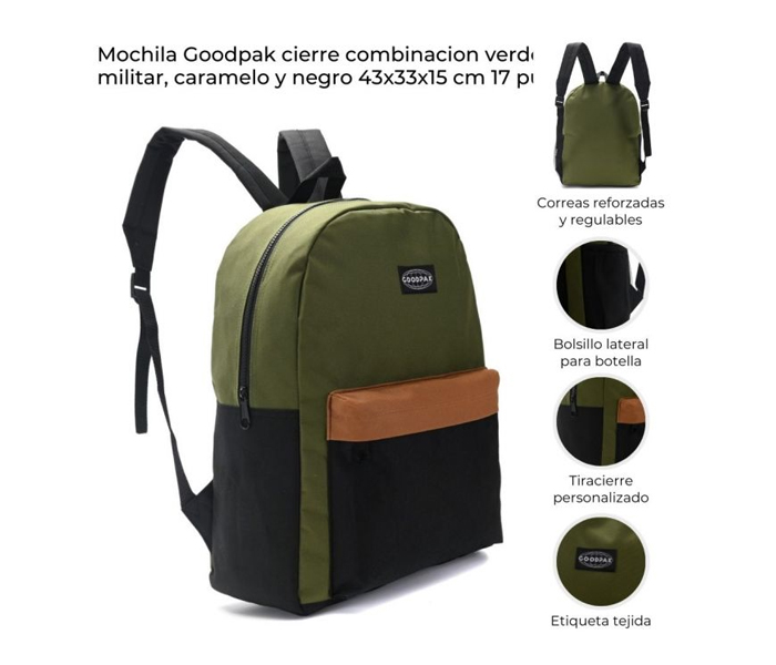 MOCHILA 17" - GOODPACK - Imagen 2