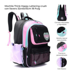 Alternative view of MOCHILA THINK HAPPY 18" - SKORA