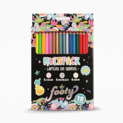 Alternative view of PACK LAPICES DE COLORES - FOOTY