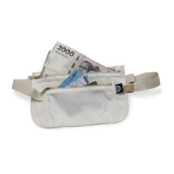 CINTURON PORTA VALORES 2 EN 1 - LINEA PLATA