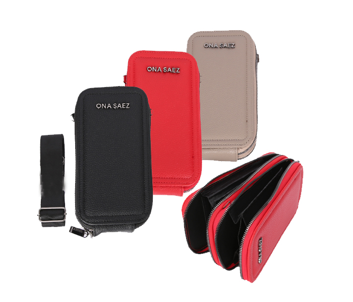 PORTACELULAR DOBLE CIERRE - ONA SAEZ