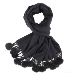 PASHMINA LISA CON POMPOM - LA CHAPELLE