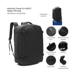 Alternative view of MOCHILA TRAVEL - WANDERLUST