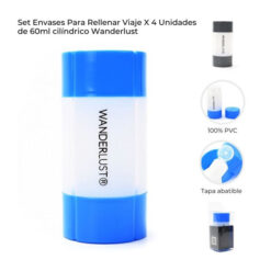 Alternative view of SET DE ENVASES X4 PARA RELLENAR - WANDERLUST