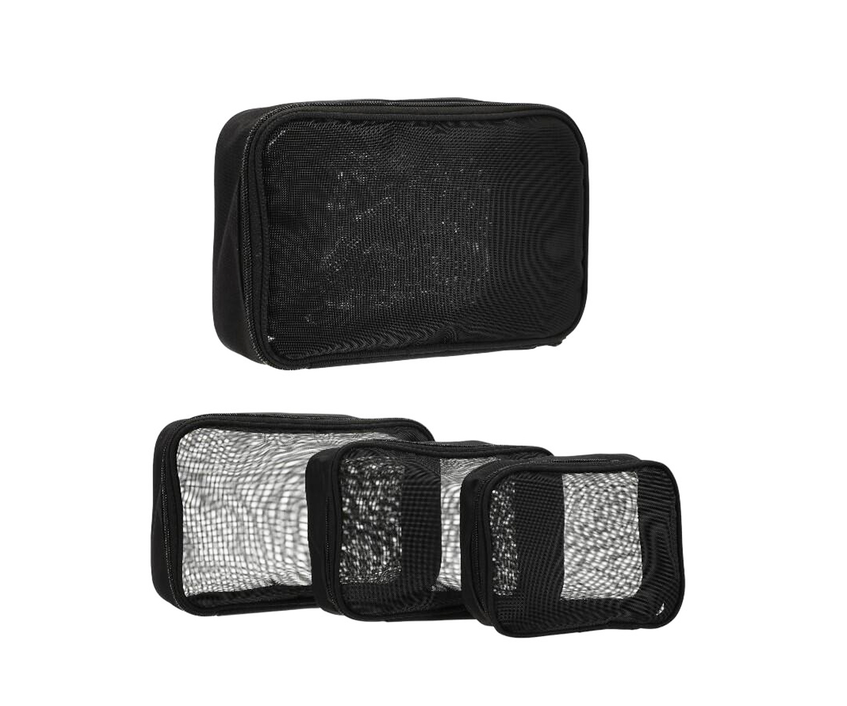 SET PORTA COSMÉTICOS X 3 RED