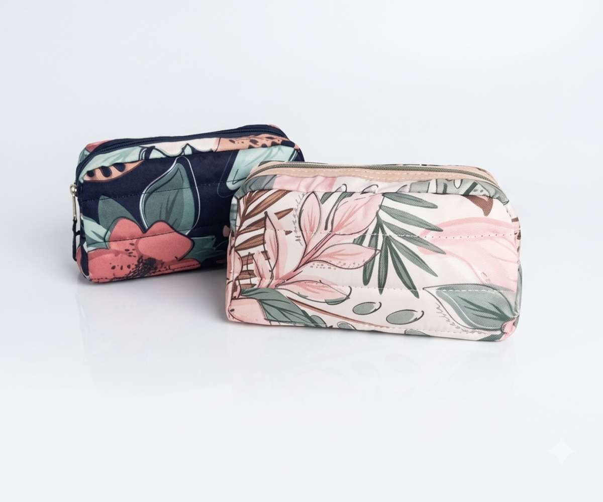 PORTACOSMÉTICOS ESTAMPADO - AQUARELLA