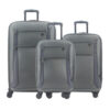 VALIJA SET X3  GRIS- UNICROSS