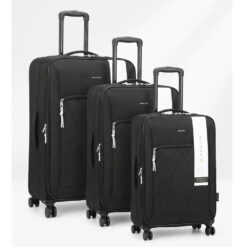 VALIJA SET X3 NEGRO - AMAYRA