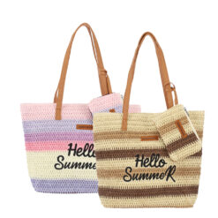 BOLSO PLAYERO RAFIA - AGARRATE CATALINA
